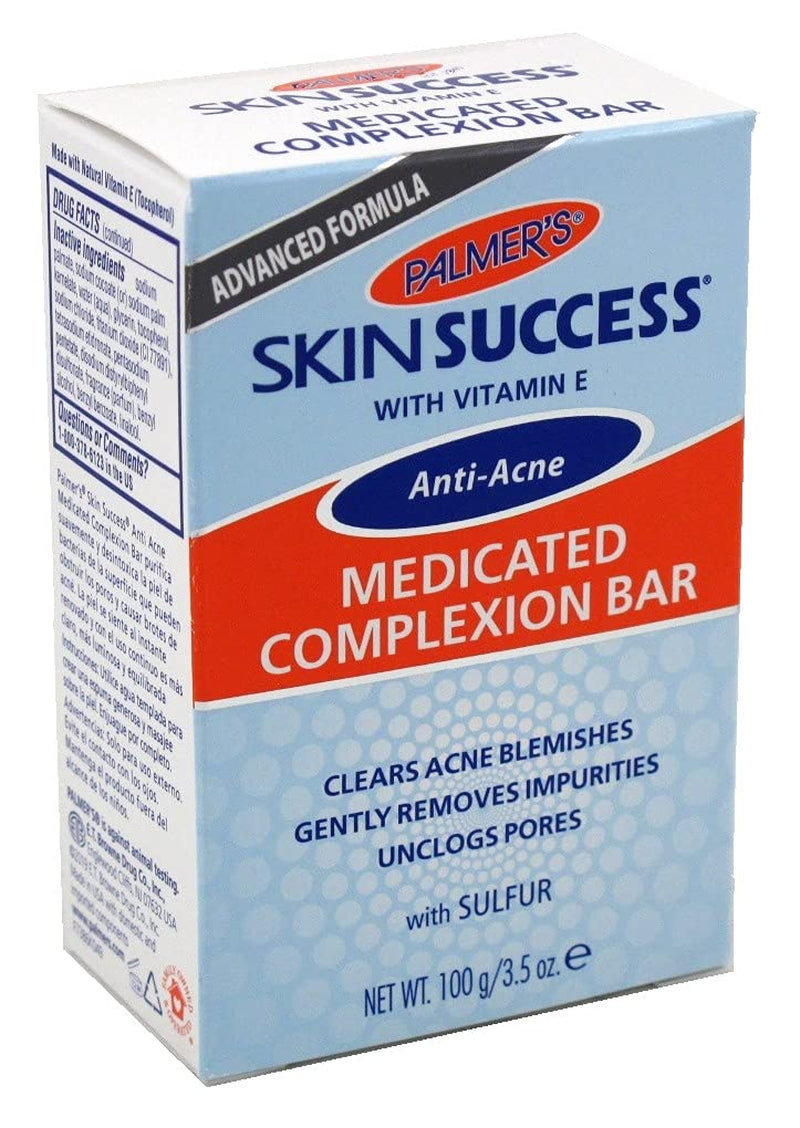 Skin Success Anti-Acne Medicated Complexion Bar - 3.50 Oz