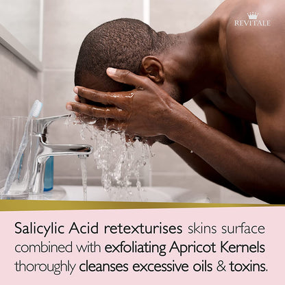 Salicylic Acid Scrub Soap, Pore Exfoliating, Softening Skin, Anti-Blemish