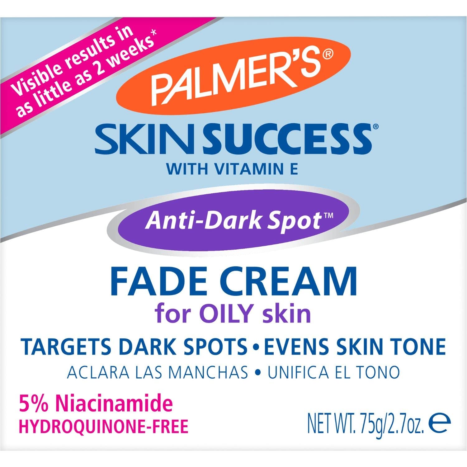 Skin Success Eventone Fade Cream for Oily Skin 75G, 2.7 Fl Oz