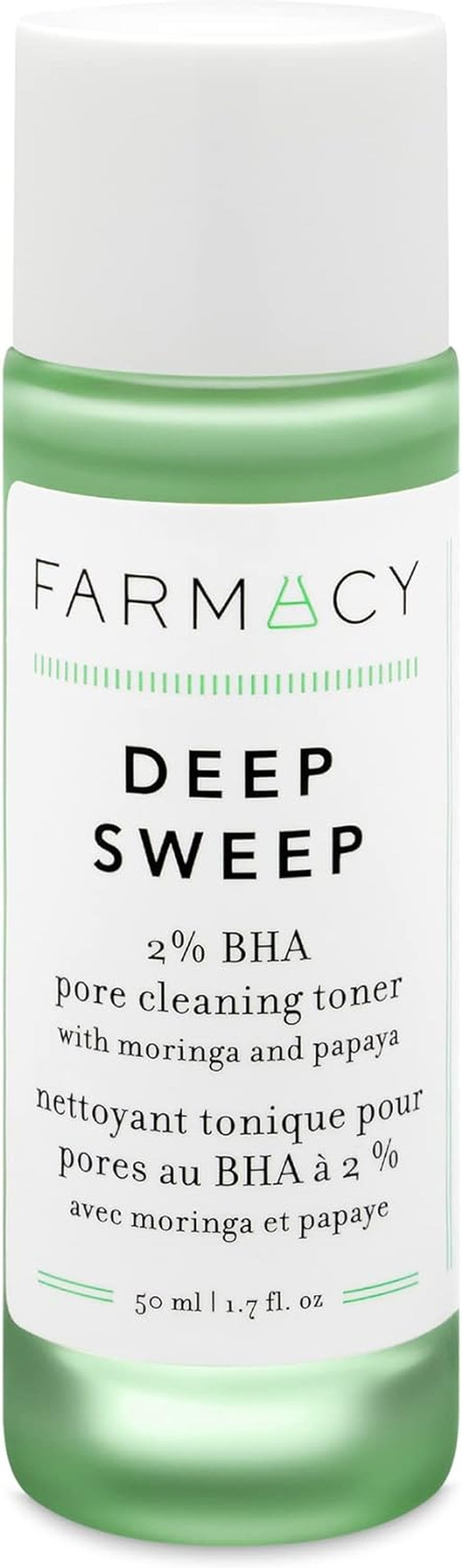 Deep Sweep 2% BHA Toner for Face - Pore Cleaner and Facial Exfoliator - Salicylic Acid Face Toner (50Ml)