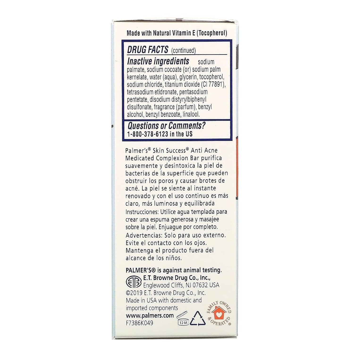 Skin Success Eventone Medicated Complexion Bar, 3.5 Ounce