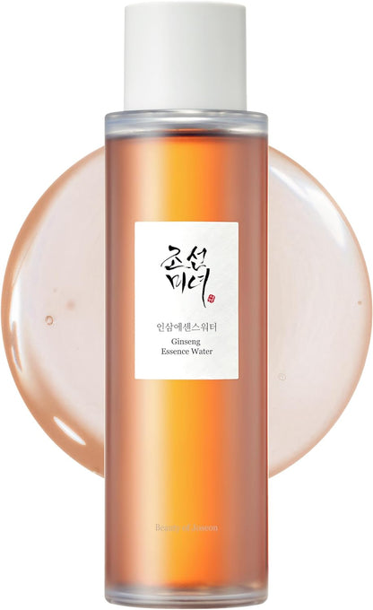 Ginseng Essence Water Hydrating Face Toner for Dry, Dull Skin. Korean Moisturizing Skin Care for Men and Women 150Ml, 5 Fl.Oz